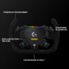 VLOGSIMGTR290 43 MOMO × Logitech SIM GT-RACER 290 - Red Suede / Black Spokes
