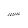 MOMO Screws INOX Flat Head With Wrench M5X30 - 6 pcs set / Silver