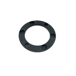 Trim Ring Black Aluminium 4041.18.1600