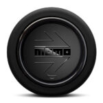 MOMO Steering Wheel Horn Push Button - Black Edition / Round Lip