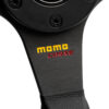 MOMO Corse 2.0 Steering Wheel 350mm - Black Leather / Black Spokes