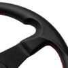 MOMO Corse 2.0 Steering Wheel 350mm - Black Leather / Black Spokes