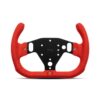 SIM-GT-Racer-290-red-microfiber-back_result MOMO × Logitech SIM GT-RACER 290 - Red Suede / Black Spokes