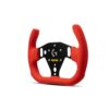 SIM-GT-Racer-290-red-microfiber-turned-left_result MOMO × Logitech SIM GT-RACER 290 - Red Suede / Black Spokes