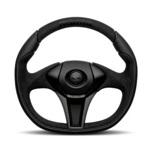 GT-50-2.0-BLACK-EDITION_01 MOMO GT50 2.0 Black Edition Steering Wheel 350mm - Black Alcantara / Black Leather / Black Spokes