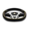 MOMO GT50 2.0 Steering Wheel 350mm - Black Alcantara / Black Leather / Black Spokes