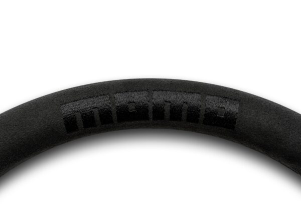 MOMO GT50 2.0 Steering Wheel 350mm - Black Alcantara / Black Leather / Black Spokes