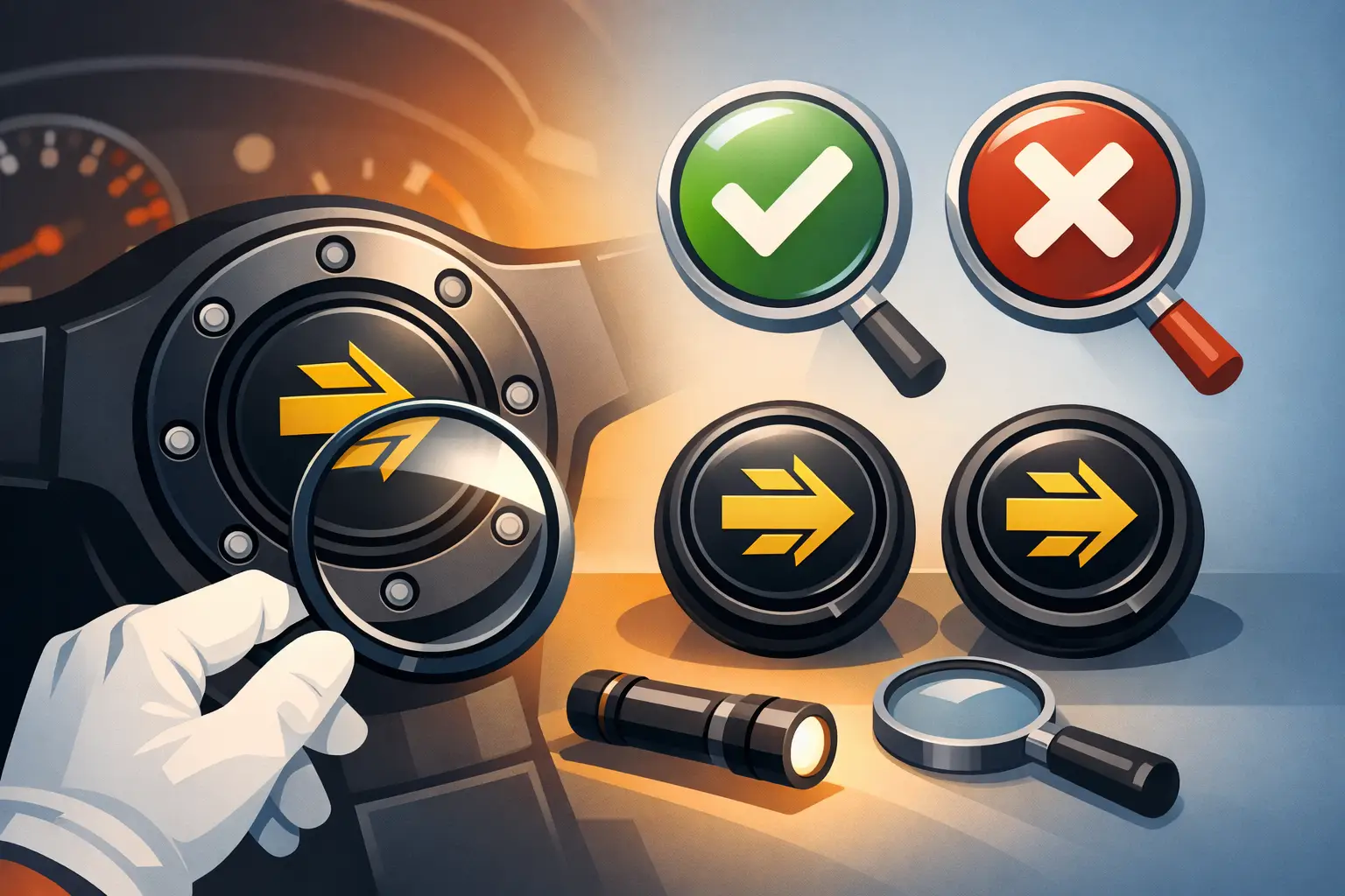 How to Spot a Genuine MOMO Horn Button