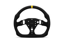 MOMO × Logitech SIM GT-PRO 320 - Black Suede / Black Spokes - Image 3