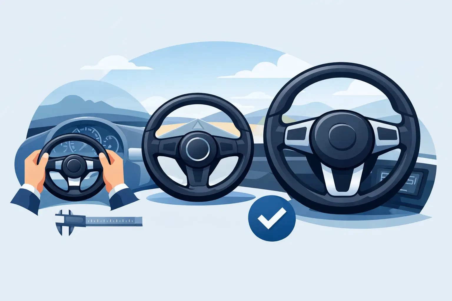 How to Pick Steering Wheel Diameter